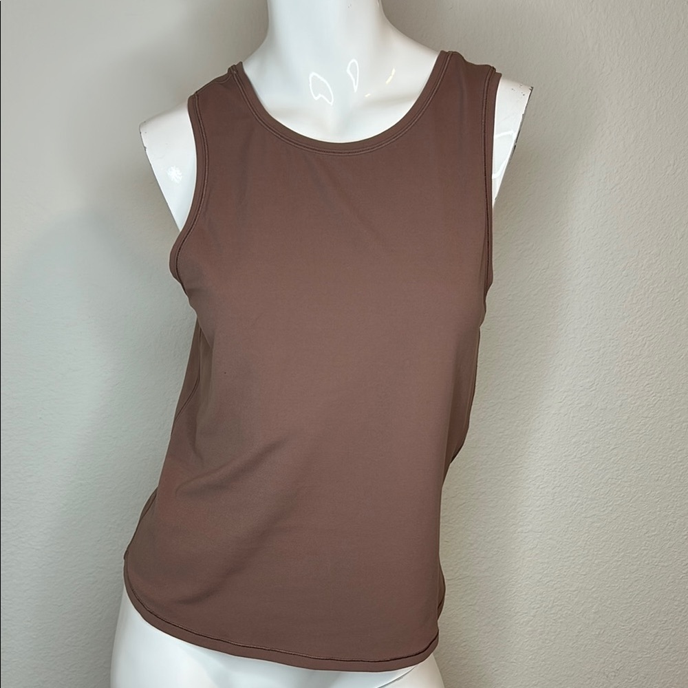 Lululemon Mauve Athletica Fitted Tank Top